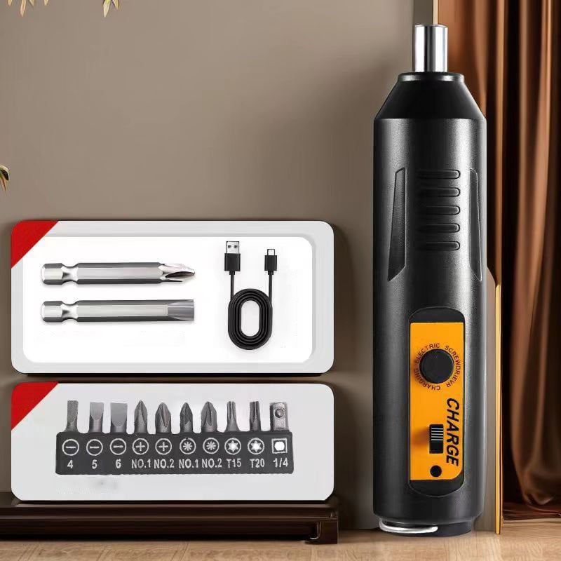 👍Best Assistant👍-Portable Home Use Electric Screwdriver Set