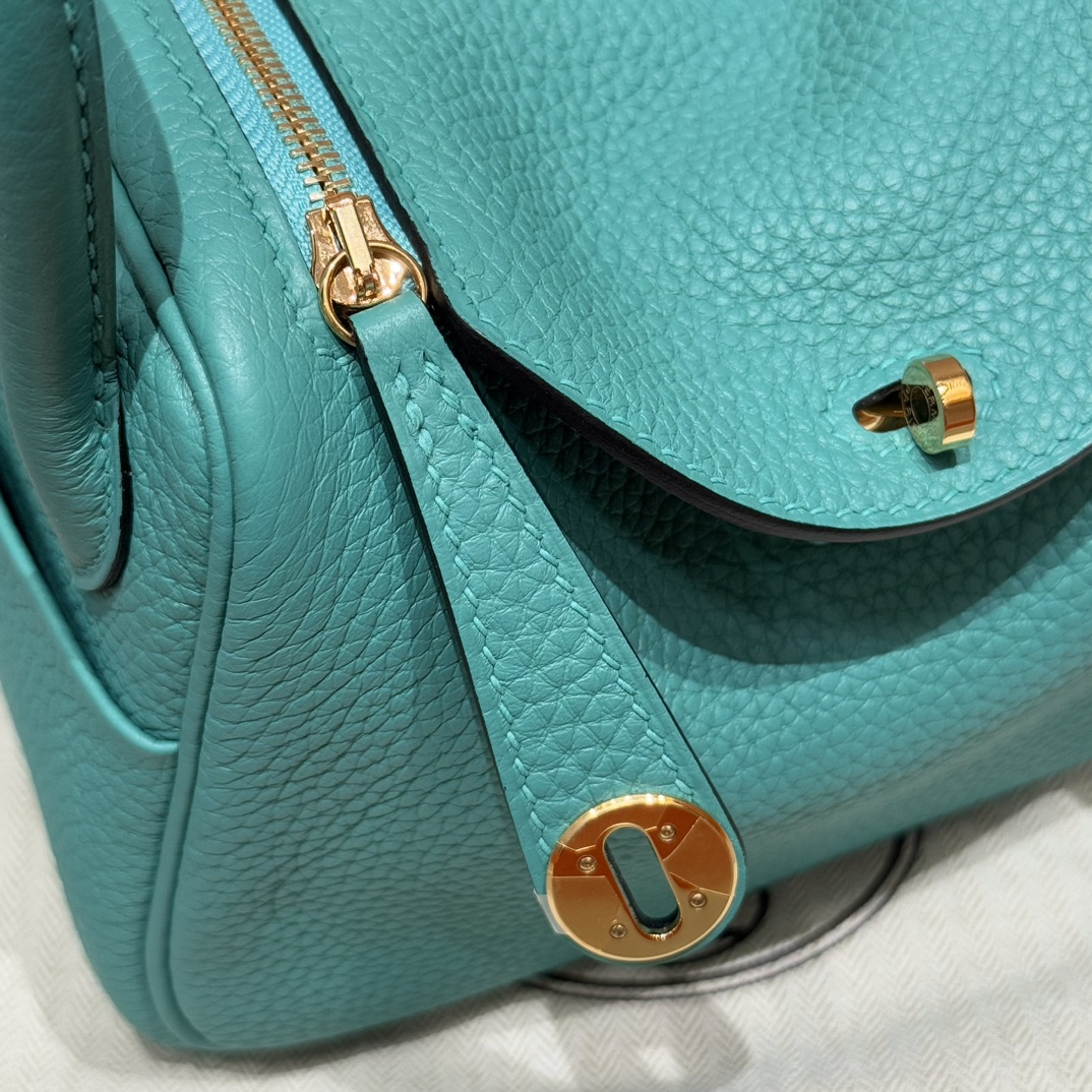 Hermès Lindy U1Vert verone handbag (handmade to order)