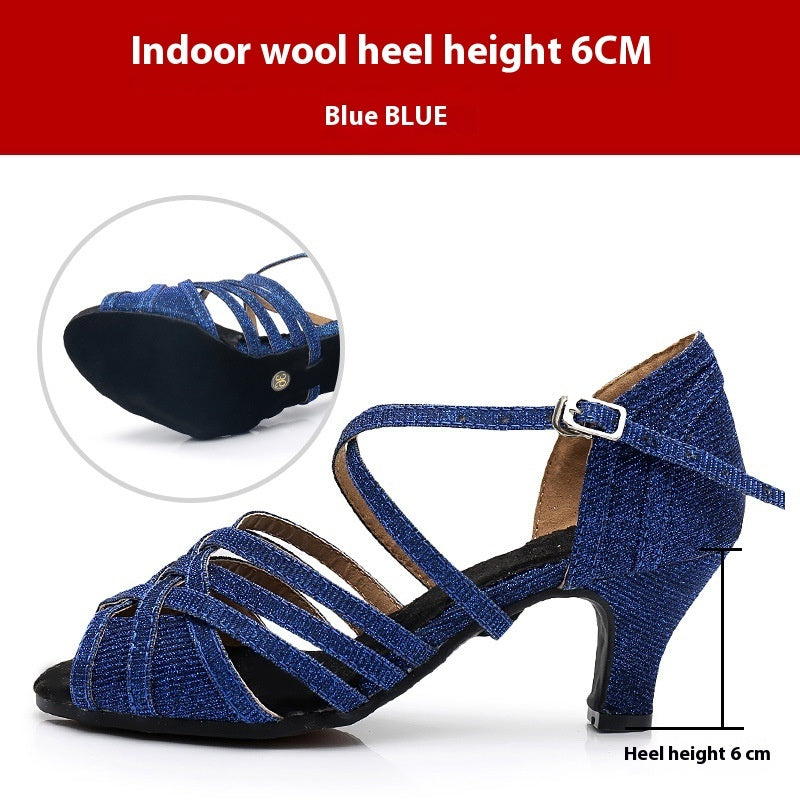 Fashionable High Heel Sandals with Soft Bottom for Women