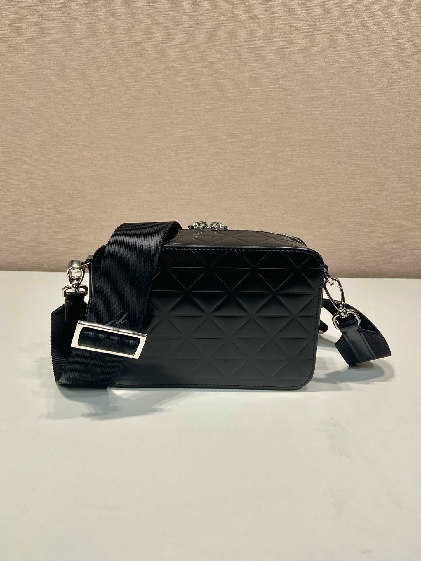 Prada Pressed Grid Camera Bag 2vh070