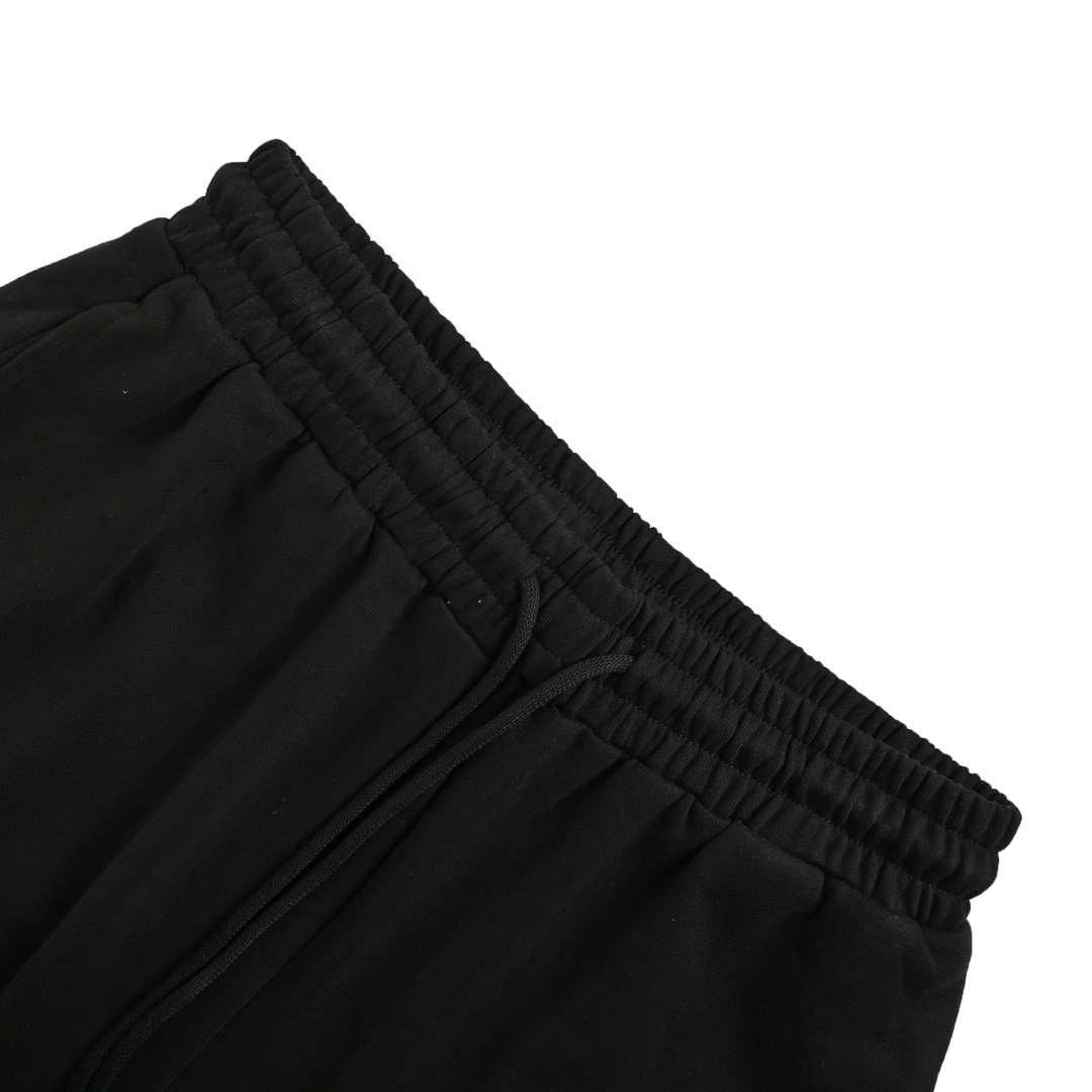 Balenciaga 24ss double B embroidered small logo shorts