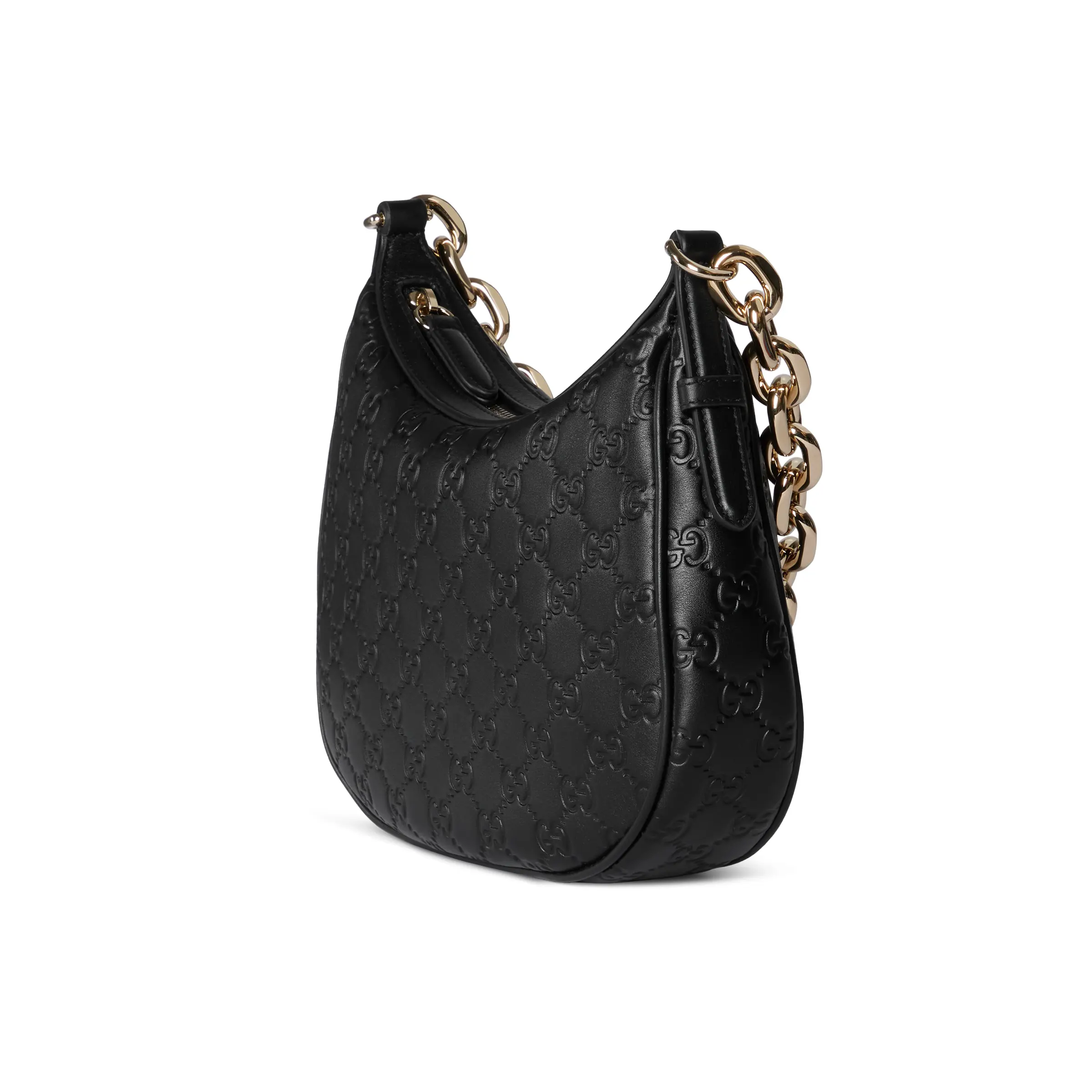 Gucci GG Emblem Medium Shoulder Bag815409 AAEEM 1000