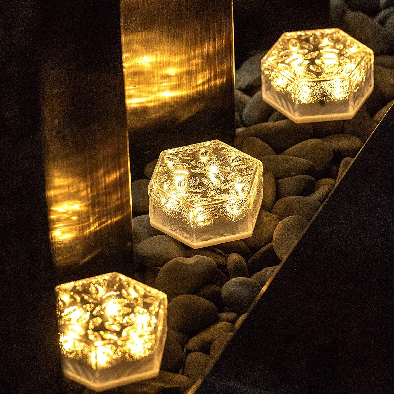 Hexagon Solar Ice Bricks