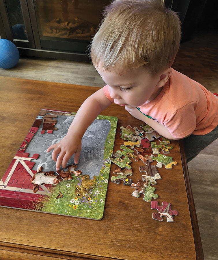 Barnyard Family (tray) | 35 Piece Tray