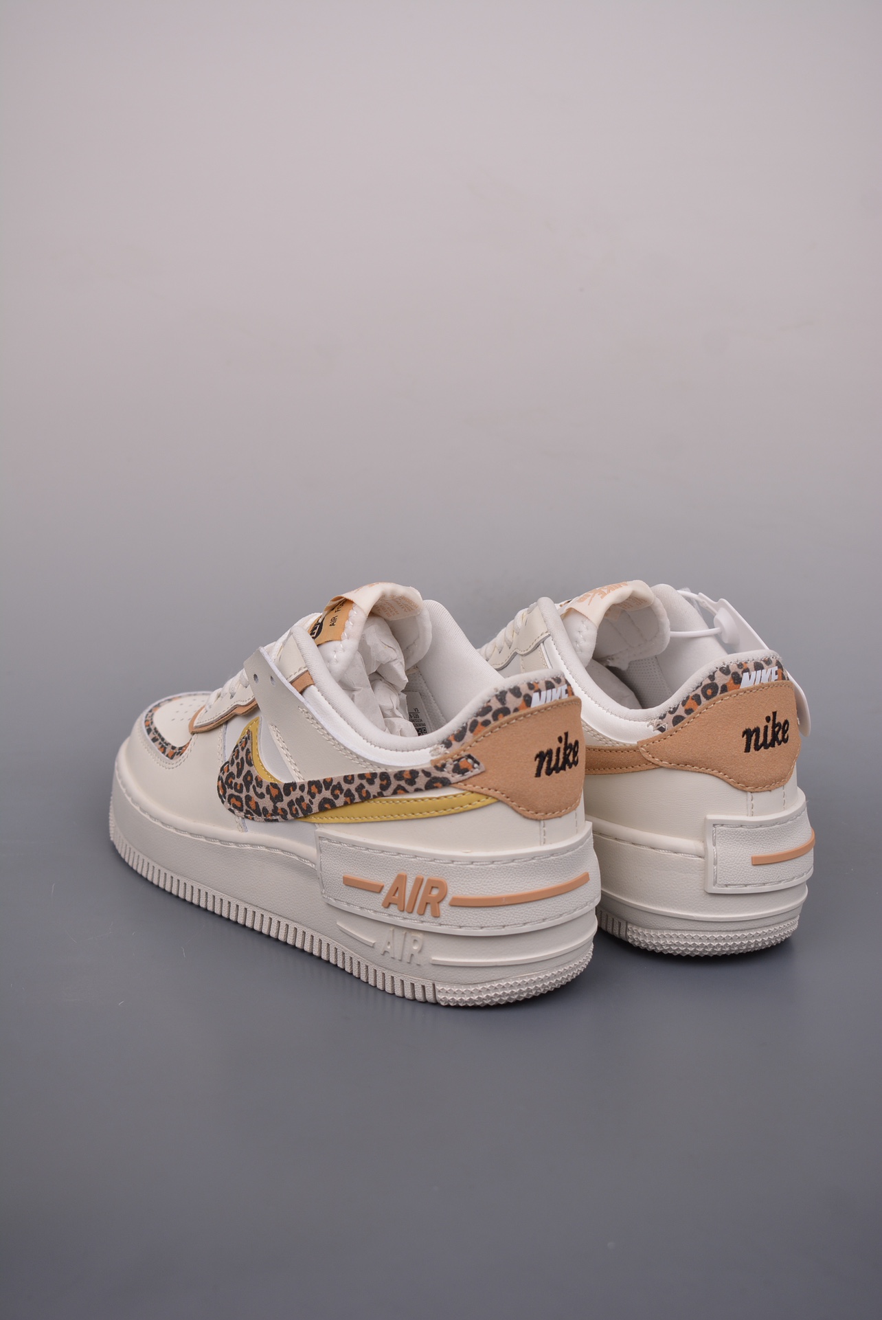 Nike WMNS Air Force 1 ShadowBeigeBrown Leopard CI0919-120