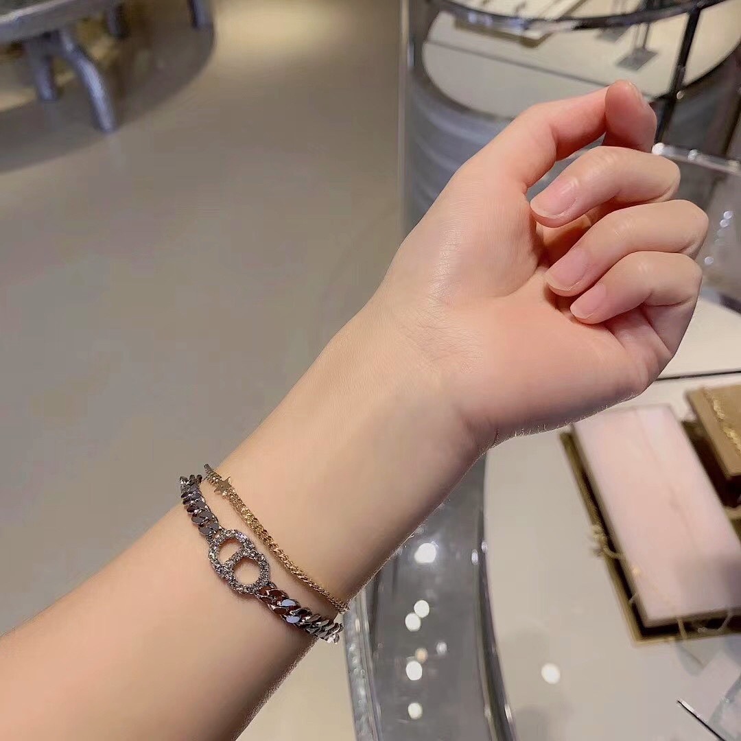 Dior Double Chain Bracelet
