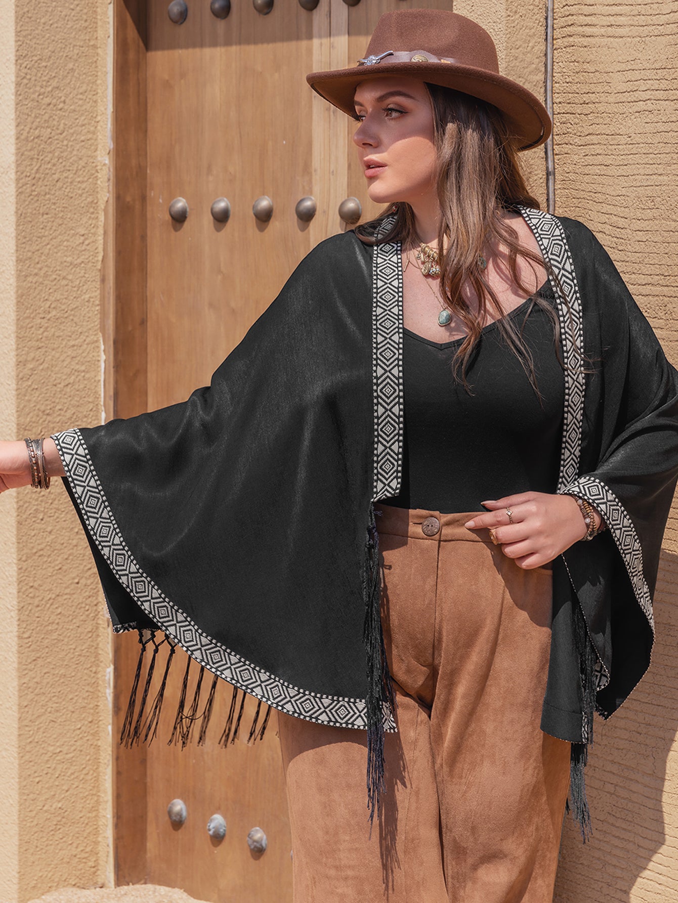 Plus Size Women Clothing Autumn Winter Coat Suitable for Multiple Occasions
