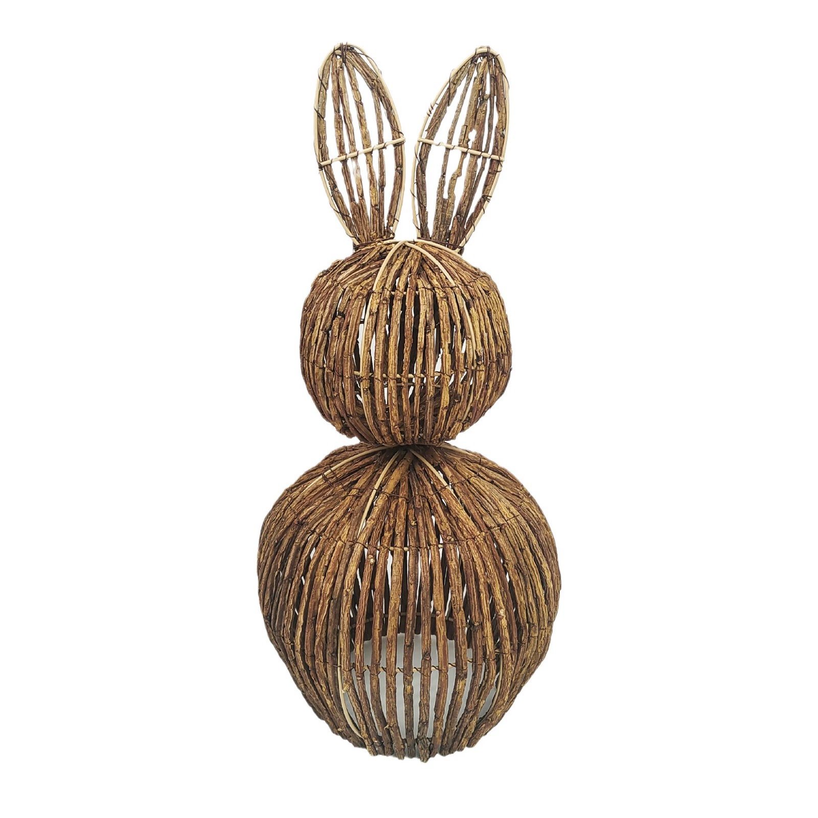 🐇🐇The cutest bunny decoration for Easter 💥(handmade wicker woven-Free home delivery)