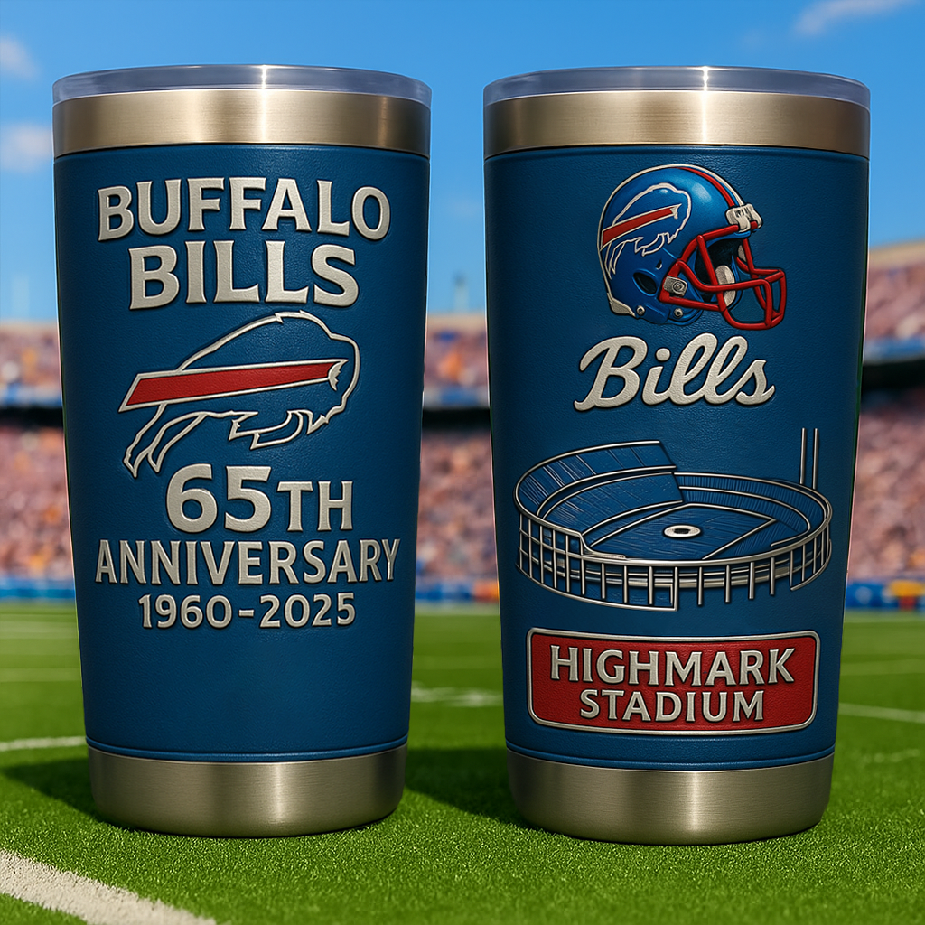 Buffalo Bills 65th Anniversary Insulated Tumbler