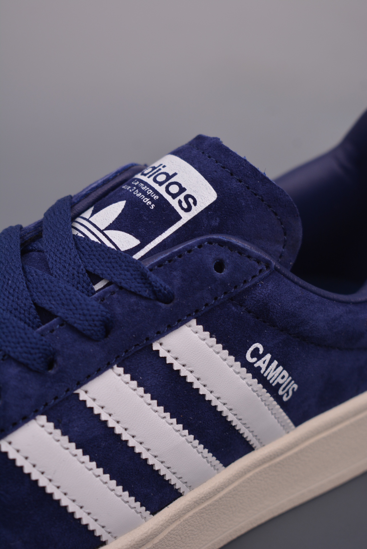 Adidas Originals Campus Suede Navy Blue White BZ0086