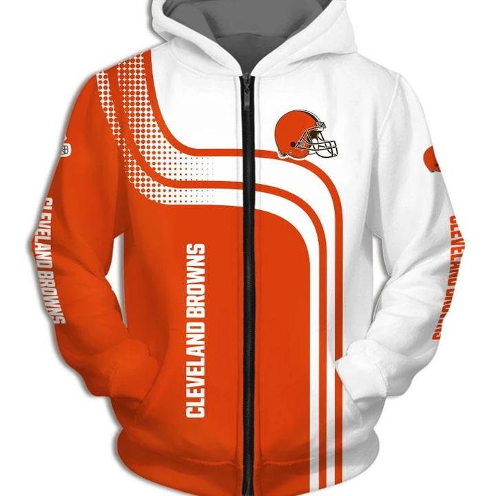 CLEVELAND BROWNS 3D HOODIE GGSA0122