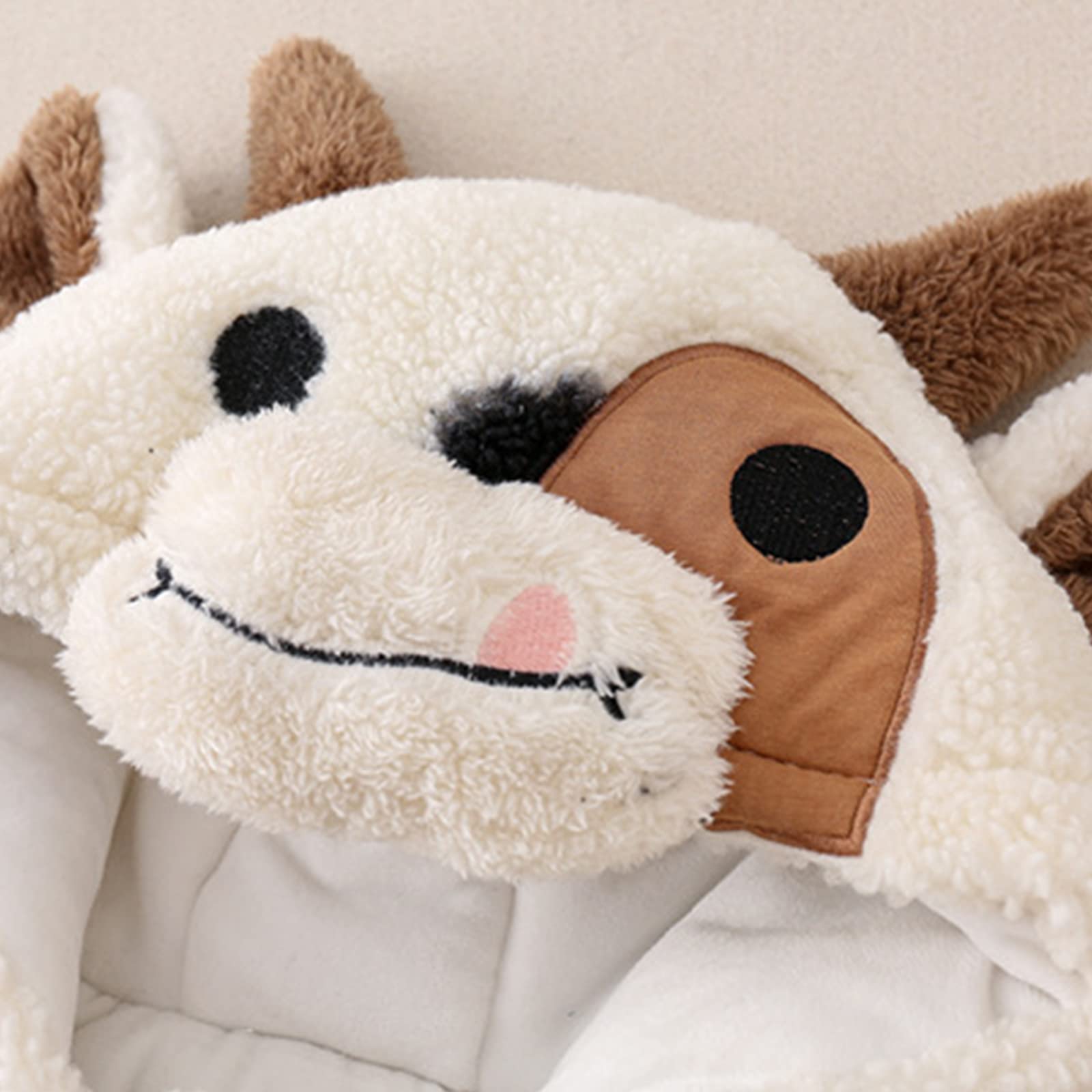 🐮 Little Moo Cozy Fleece Baby Snowsuit