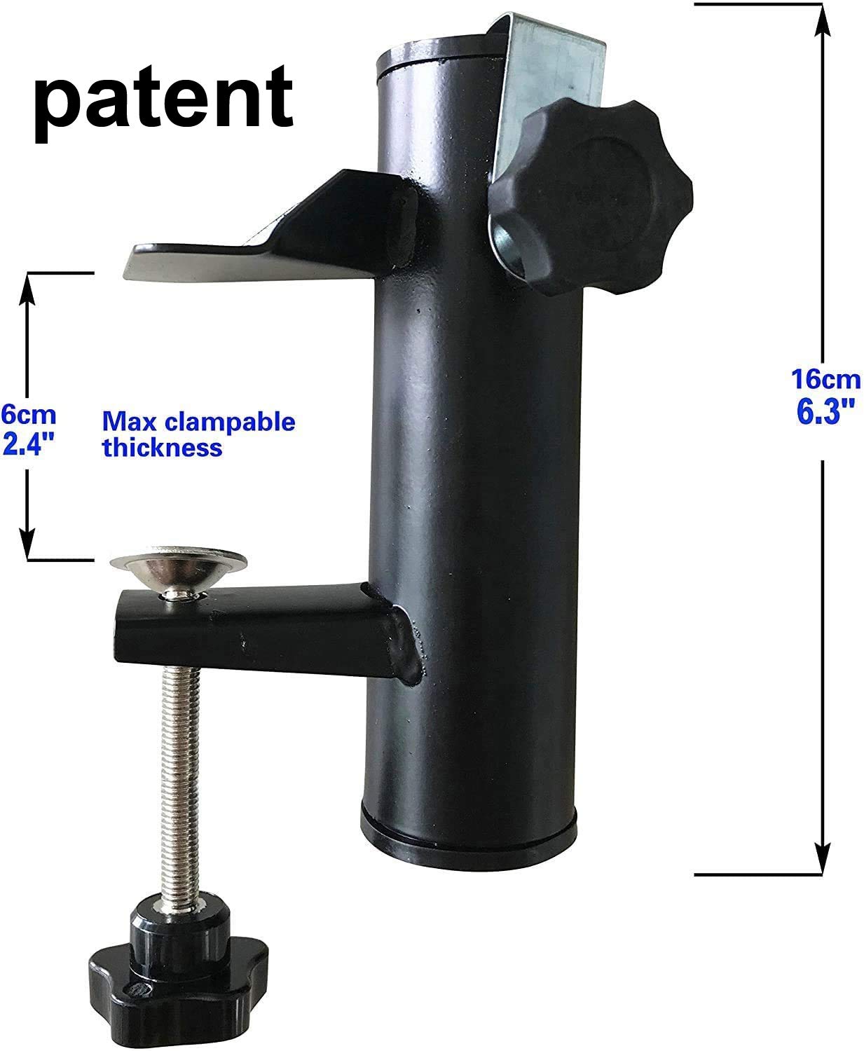 🔥Last Day - Buy 2 Get 1 Free🔥Heavy Duty Patio Deck Umbrella Holder Clamp