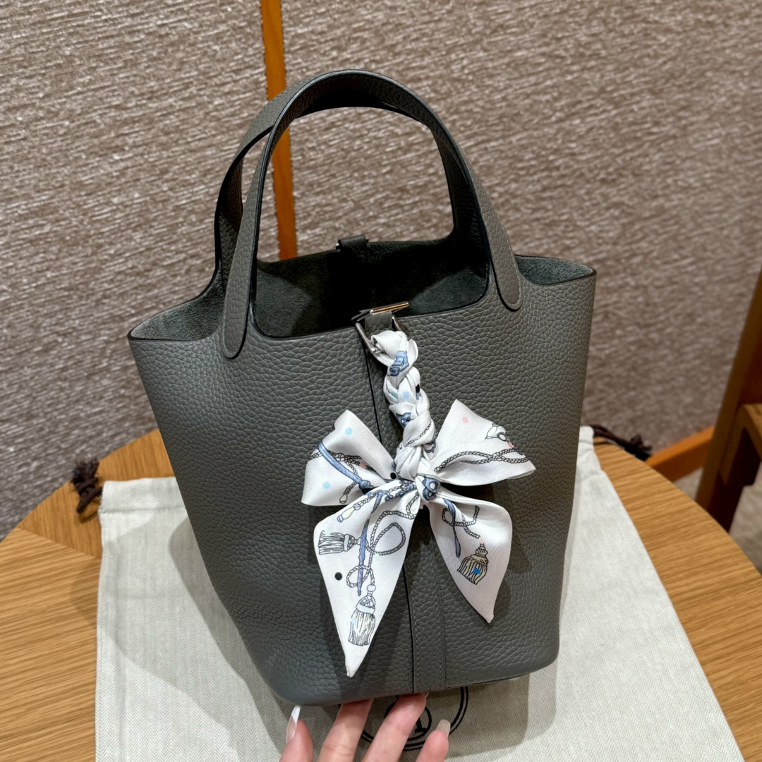 Hermès Picotin lo OLGris Meyer Handbag (Handmade to Order)