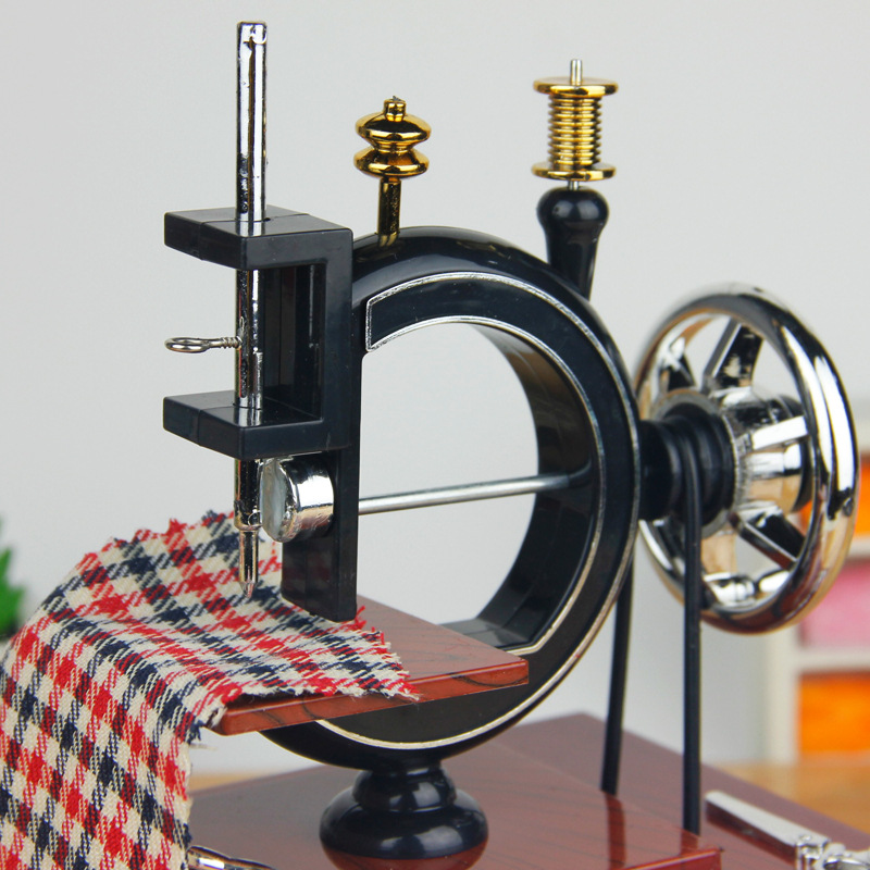 🔥Mother's Day Early Sale-[SAVE 50% OFF]--Wood Sewing Machine Music Box-BUY 2 GET 10% OFF & FREE SHIPPING NOW