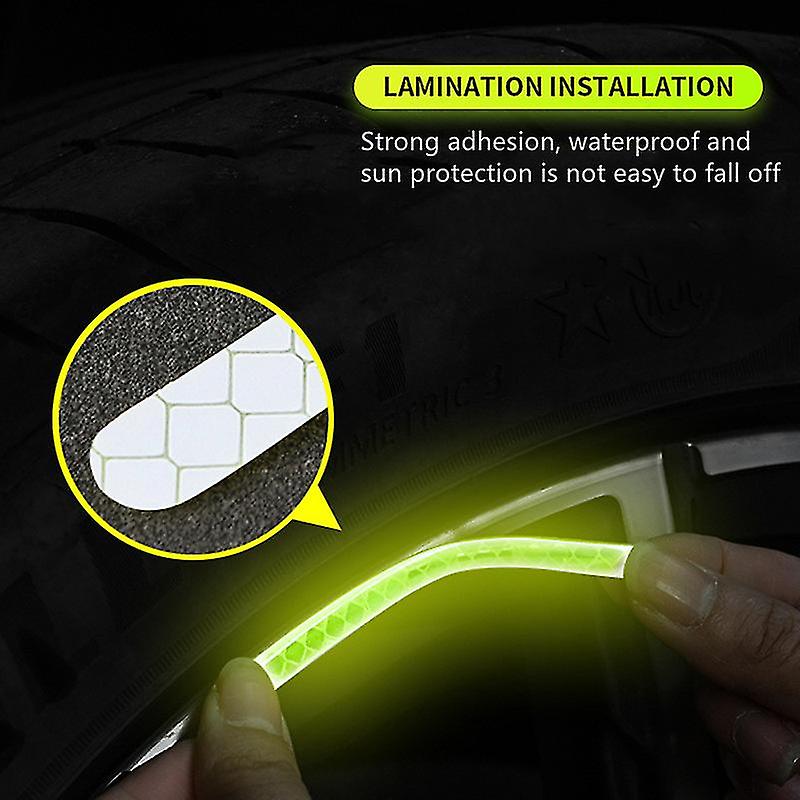 Car Wheel Hub Stickers