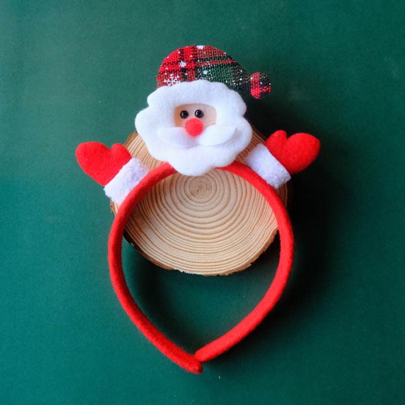 Christmas headband Christmas Headband Cartoon light up headband Christmas hairpin Christmas gift