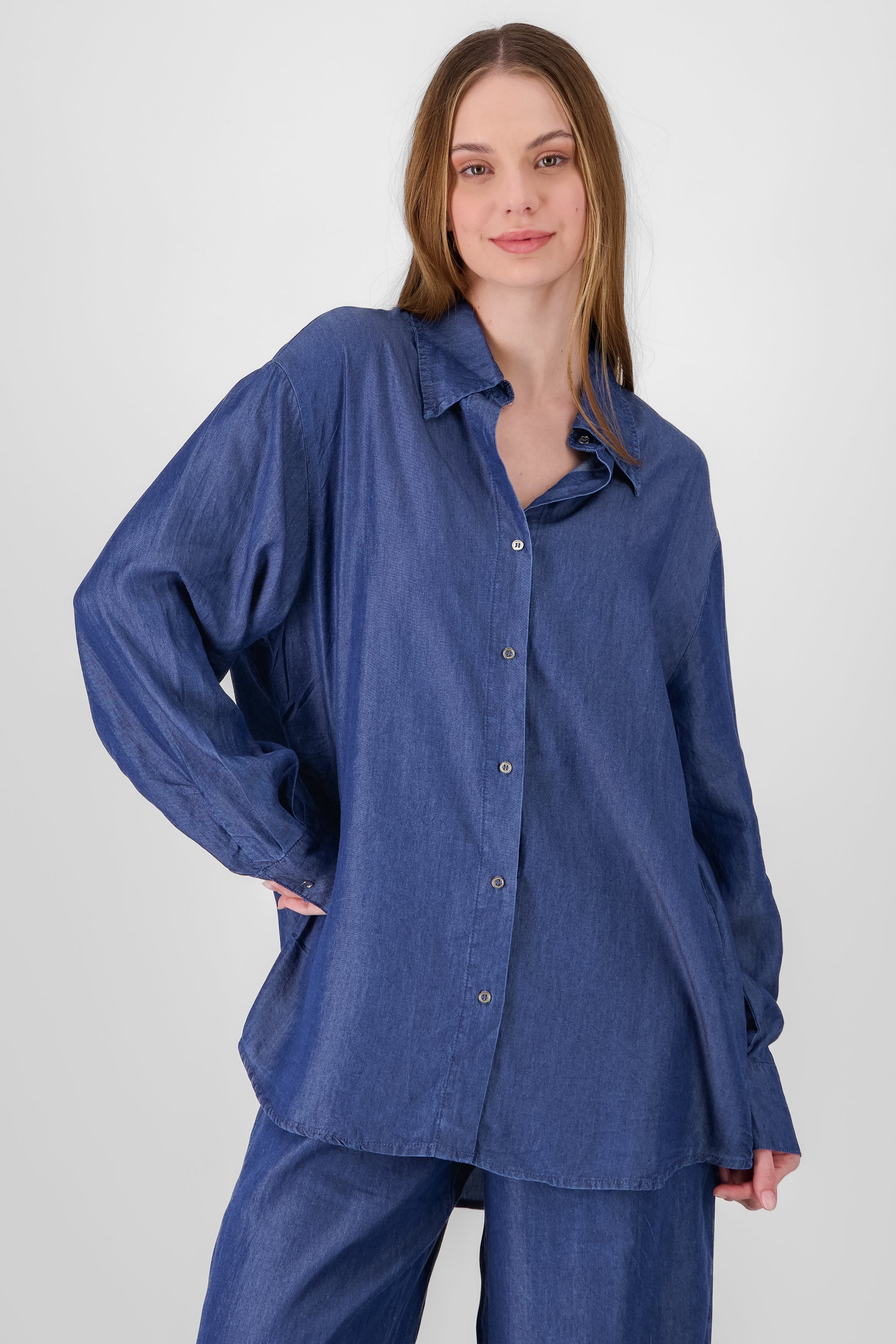 Denim Oversized Shirt
