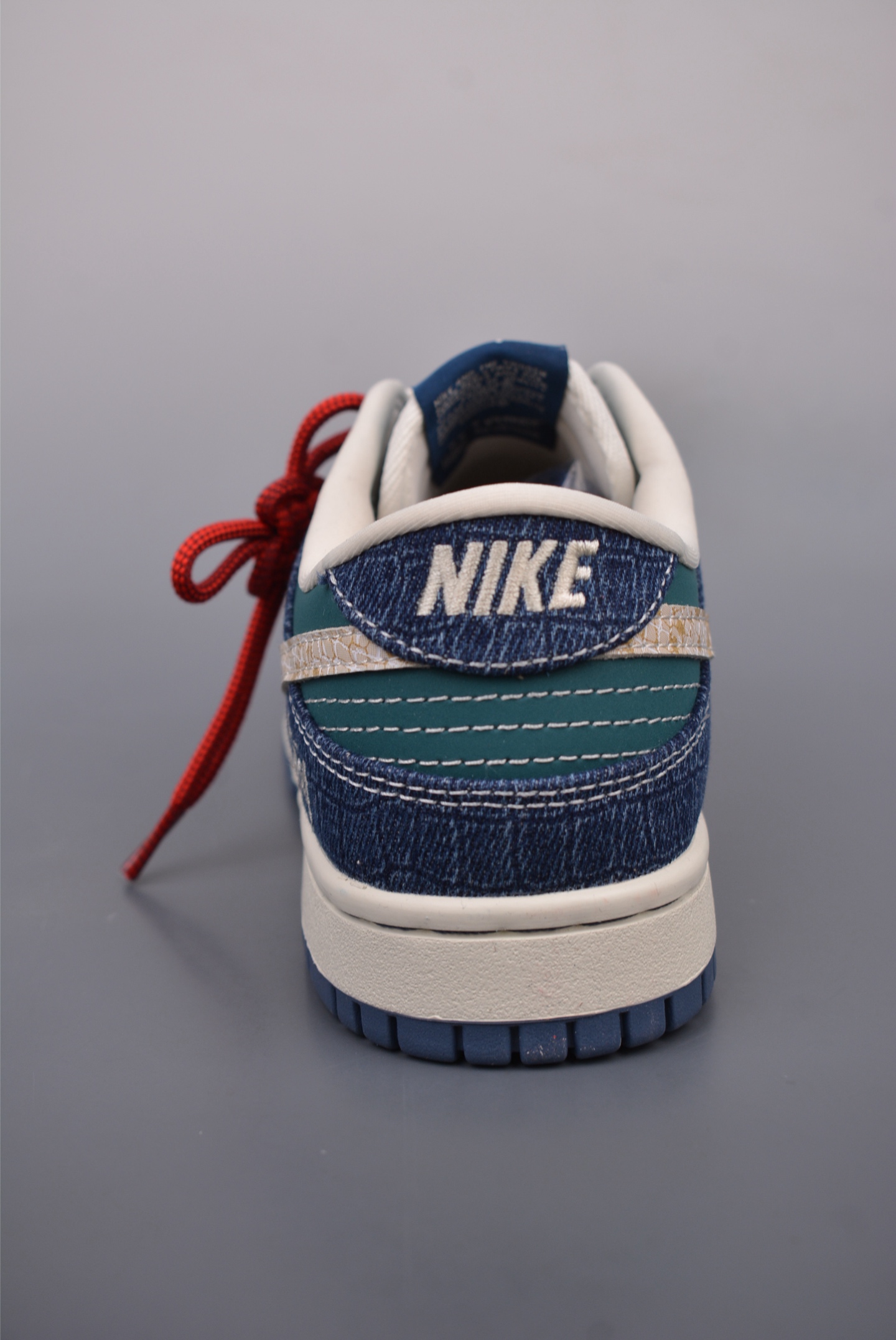 Stussy x Nike By You SB Dunk Low Retro SP Snake Year Denim Blue Lake Blue CH8311-283