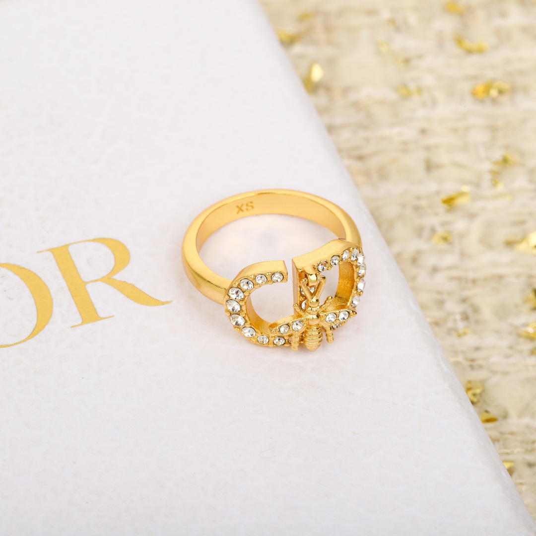 Dior Diamond Bee Ring