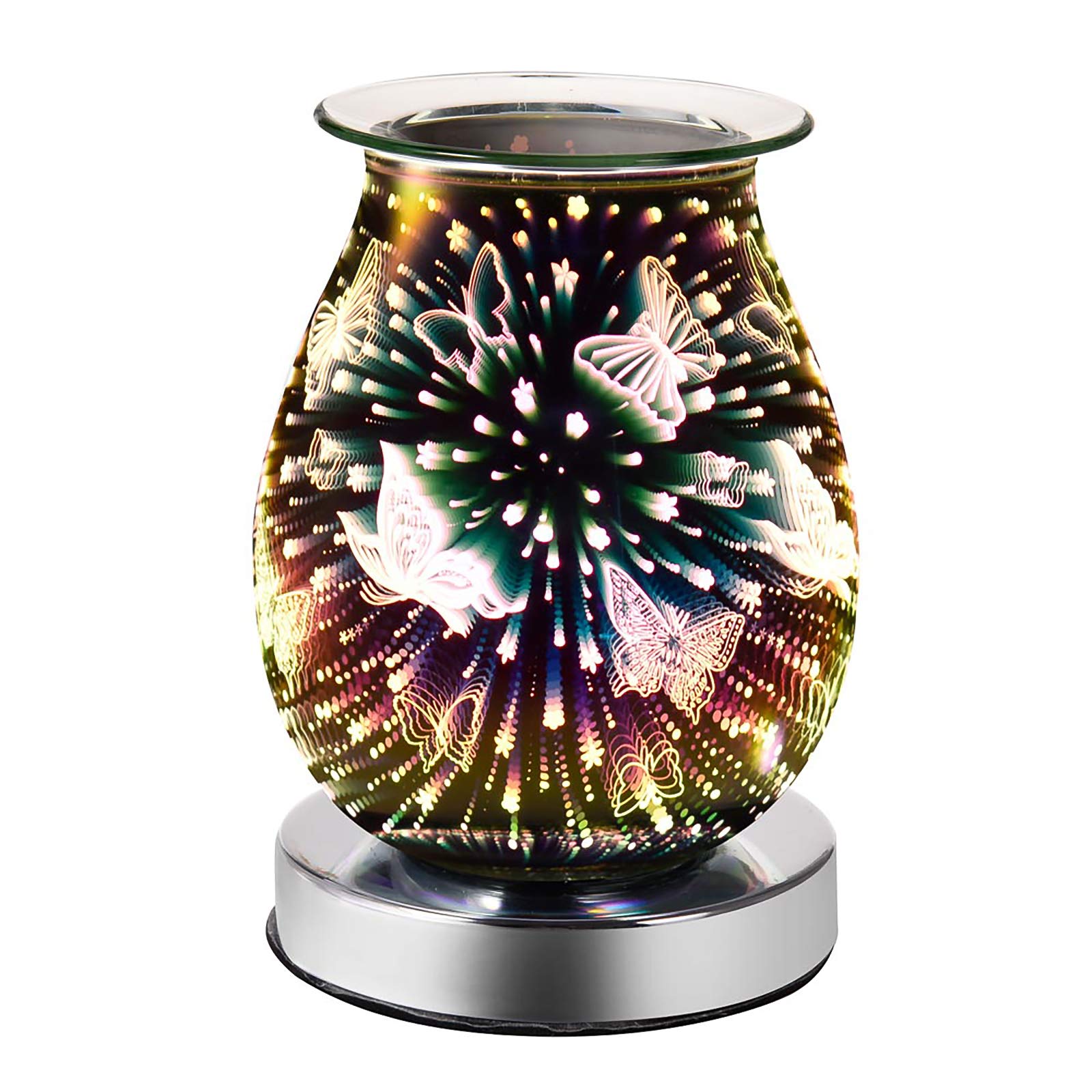 Custom 3D Glass Fireworks Aromatherapy Lamp - FREE SHIPPING