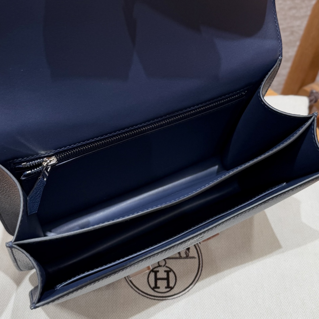 Hermès Constance 73 Blue saphir handbag (handmade to order)