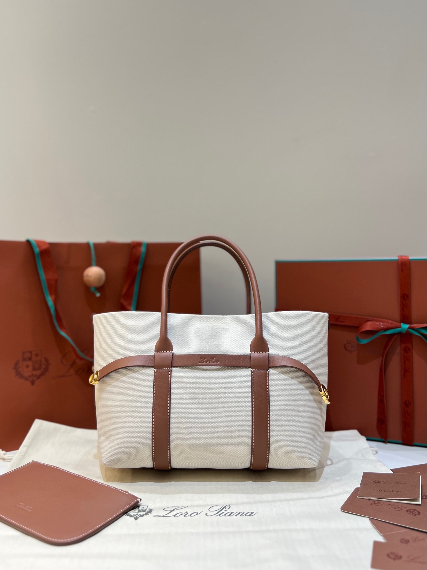 Loro Piana Ghiera Small Shopper