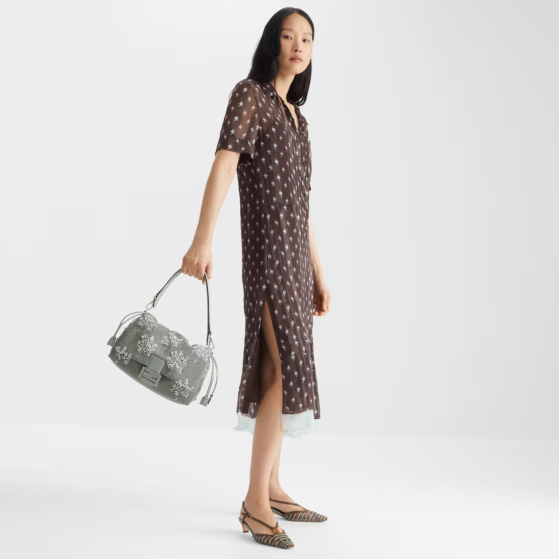 Fendi Mamma Baguette Medium Handbag 8BR833ATXWF1SNE