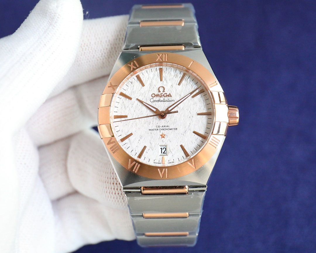 Omega fifth generation constellation series men's watch