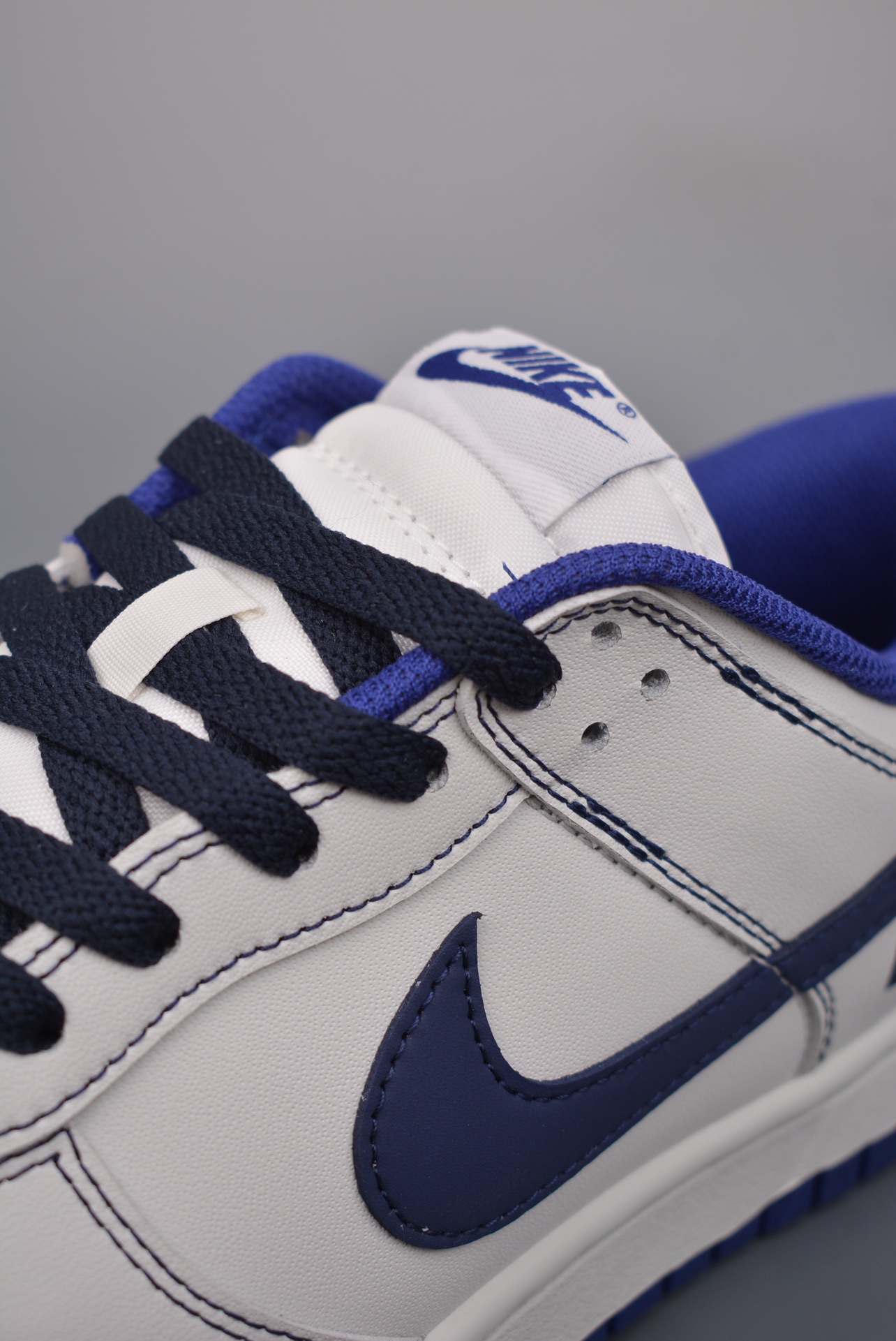 Nike By You SB Dunk Low Retro SP Off-White Dark Blue DD1503-119