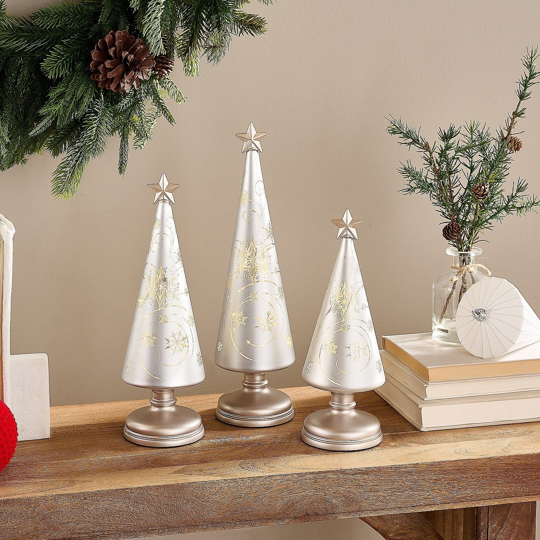 🔥LAST DAY 50% OFF🔥Illuminated Swirling Snow Trees