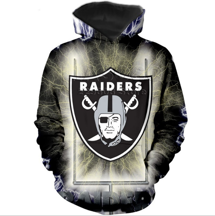 LAS VEGAS RAIDERS 3D HOODIE LVR2110