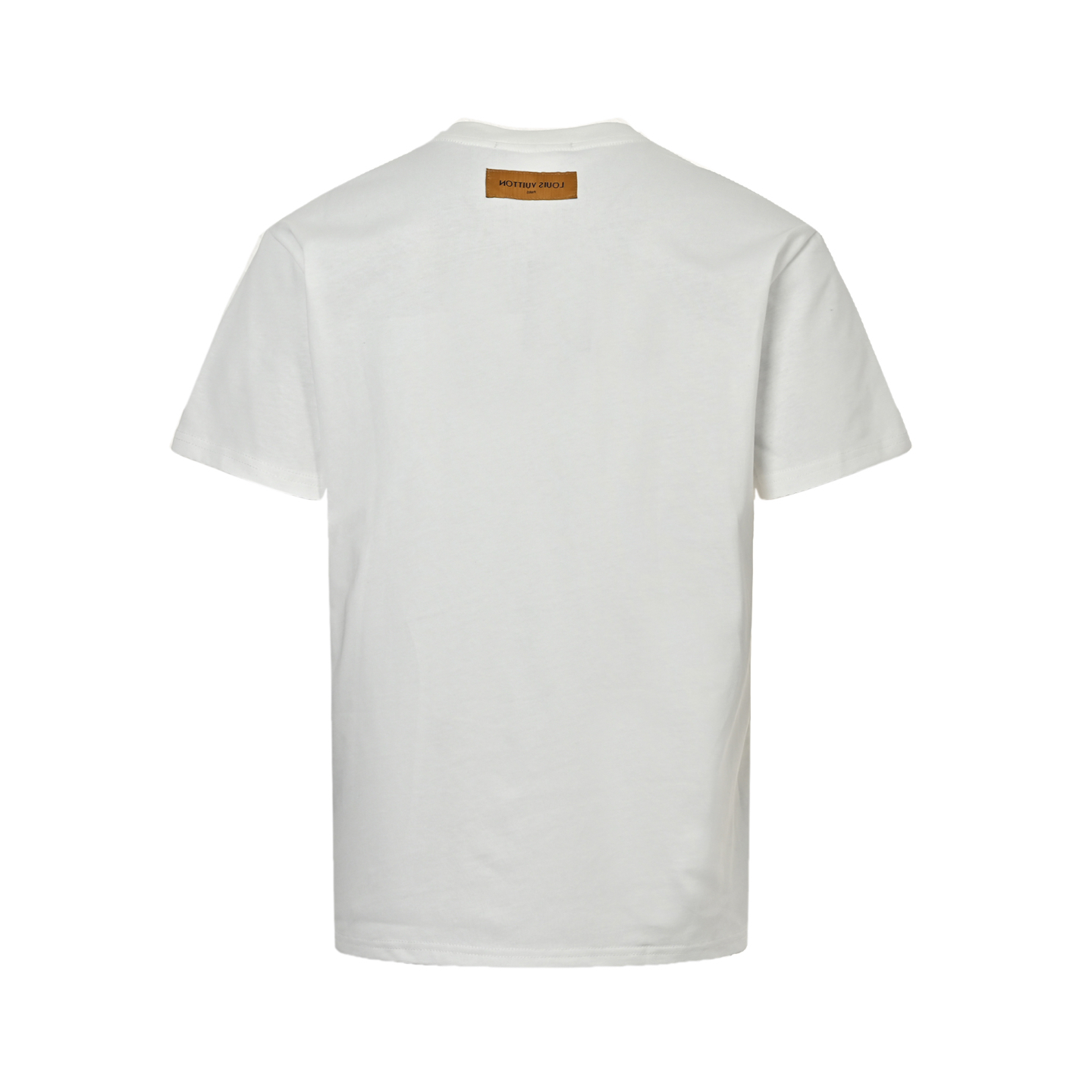 Louis Vuitton 25ss embroidered logo short sleeve