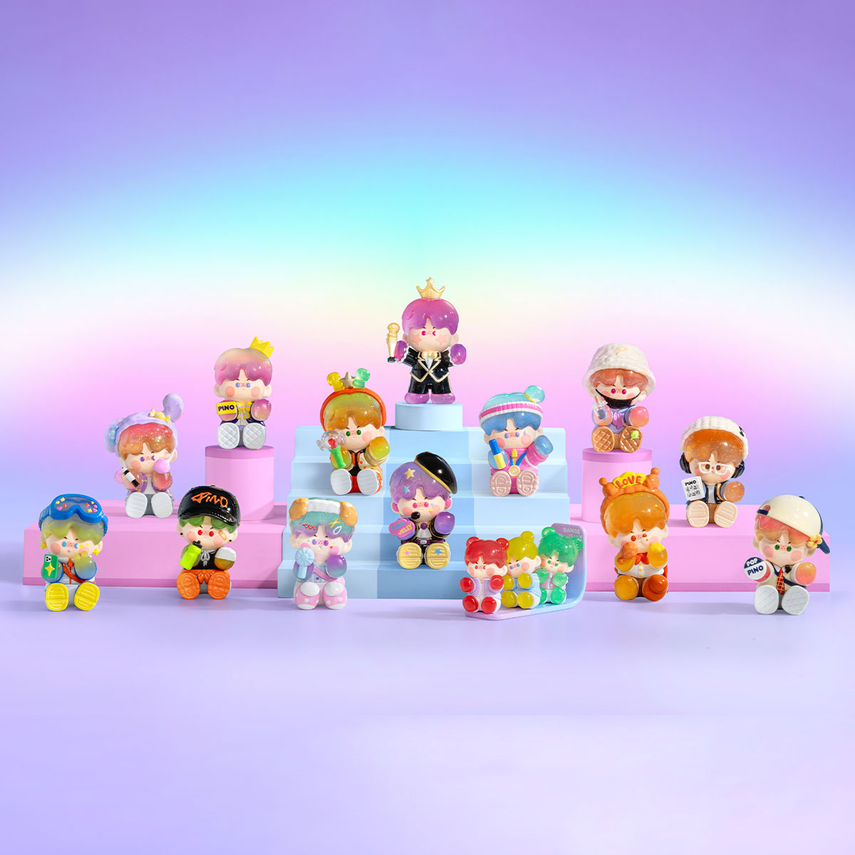 POP MART PINO JELLY Star Project Series Figures [1 Blind Box]