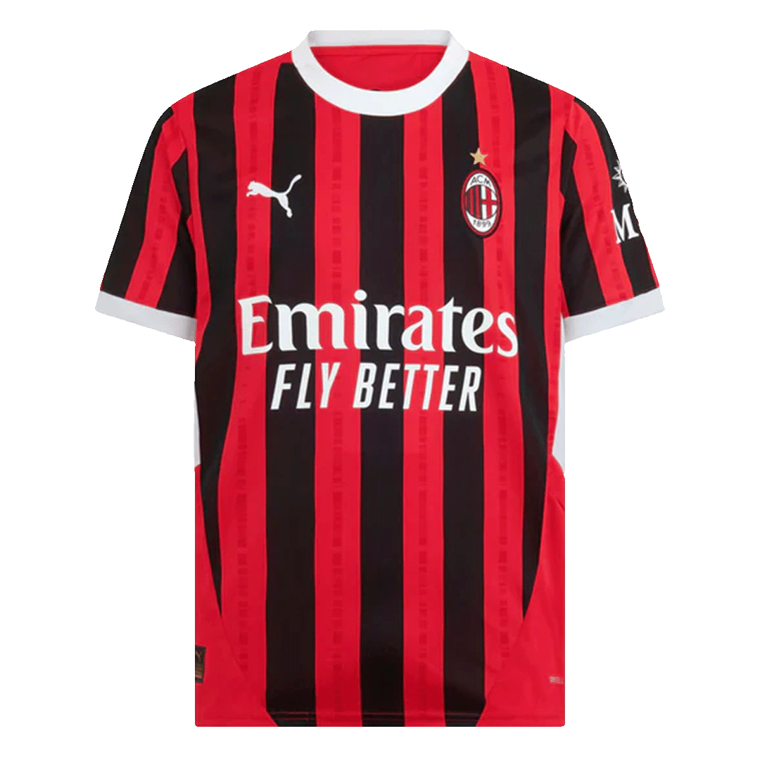 AC Milan THEO #19 Home Football Shirt 2024/25