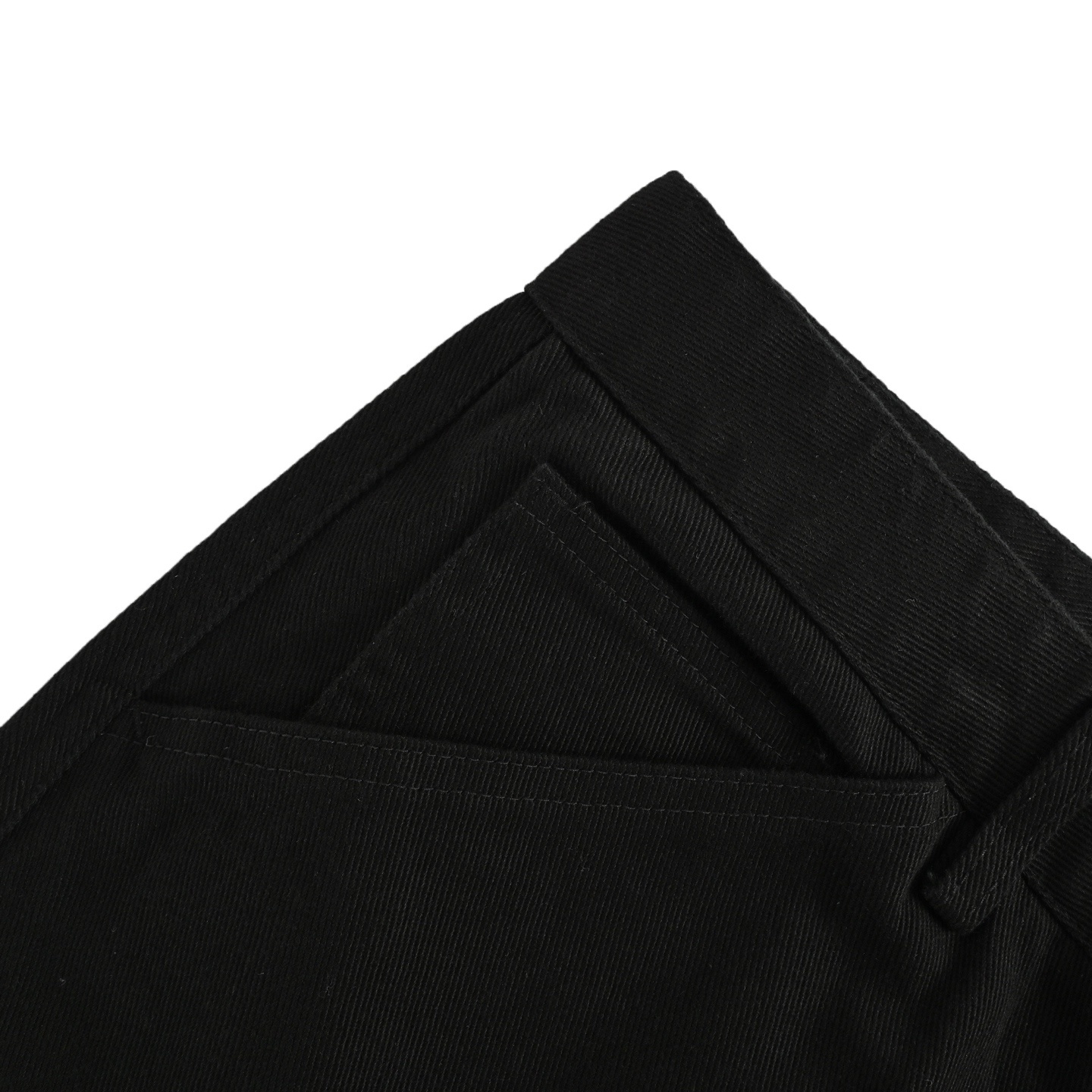 Prada 25ss pocket triangle logo cargo trousers