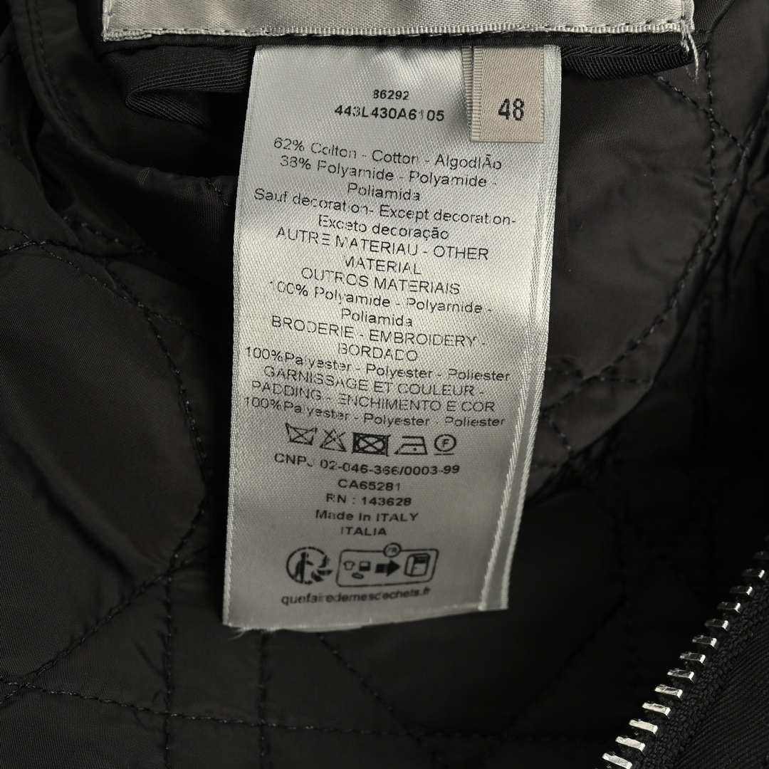 Dior 24Fw diamond quilted reversible jacket