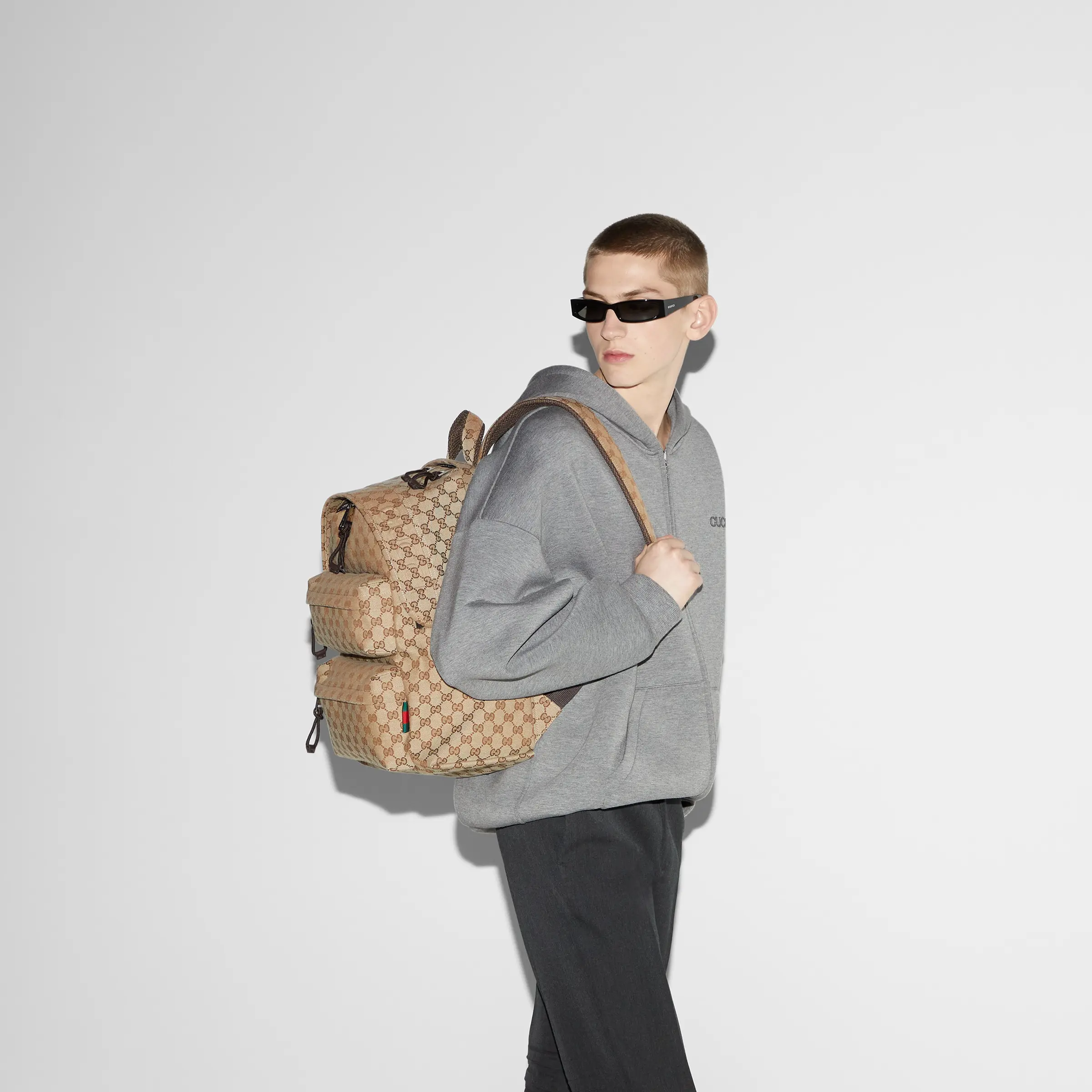 Gucci GG canvas medium backpack‎824624 FAEHZ 9795