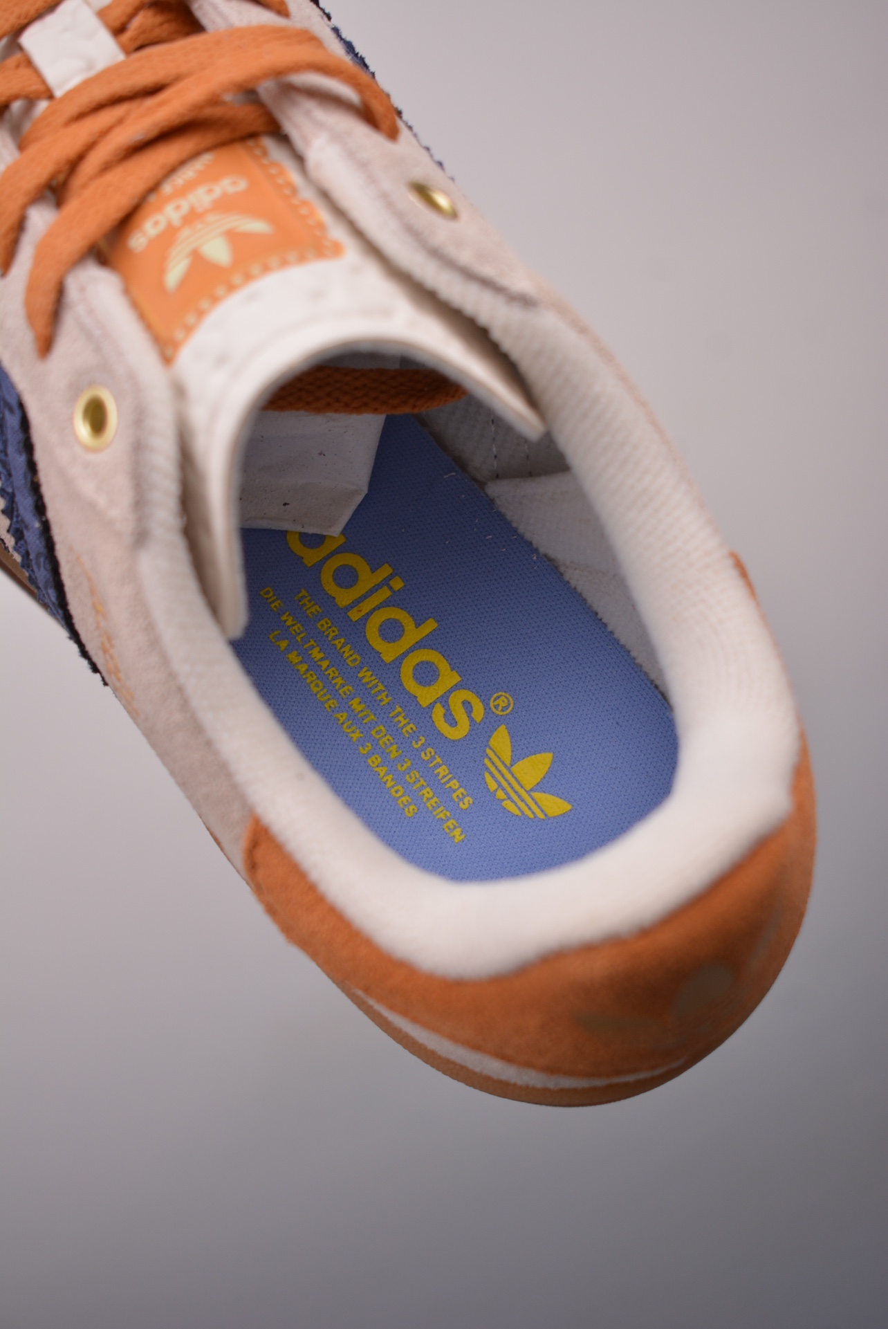 Adidas Originals Gazelle Bold Khaki Dark Blue JQ0955