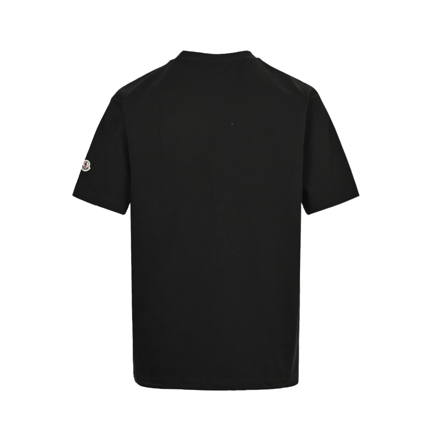 Moncler 25ss hand-painted large logo print short sleeves