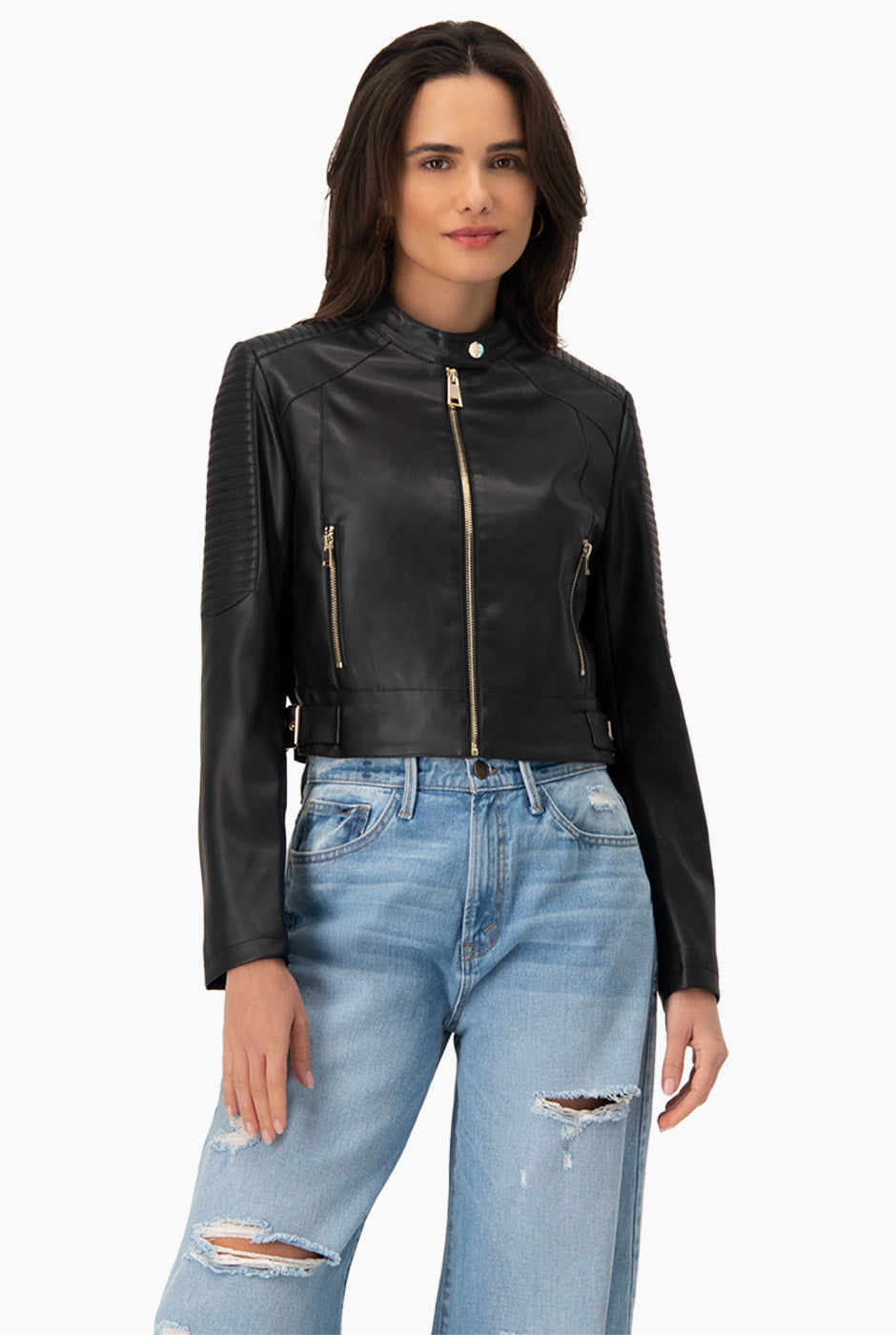 Biker PU Black