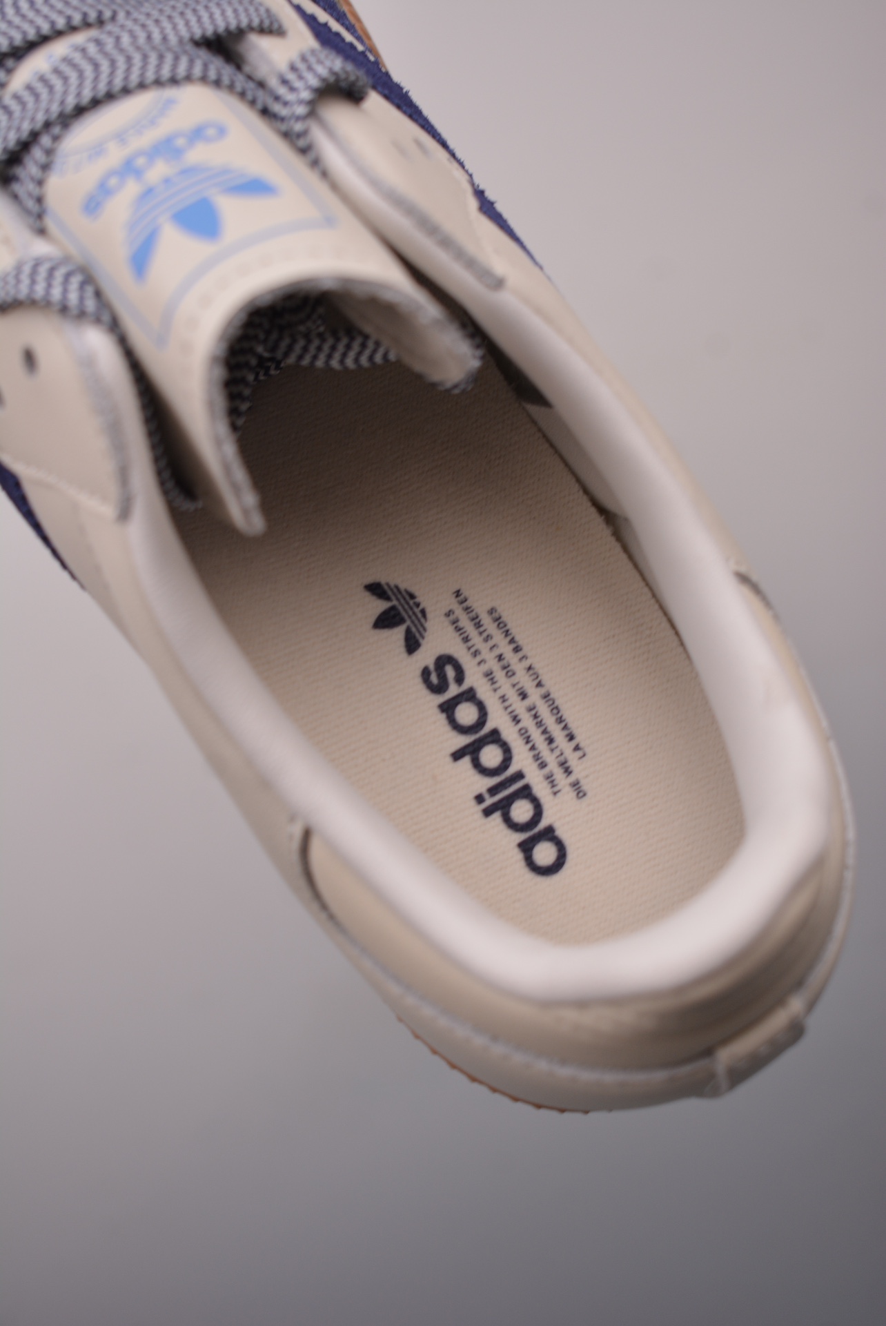 Adidas Originals Samba OG Off White Dark Blue JI3907