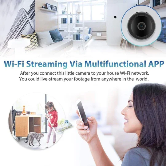 🔥Hot Sale🔥1080p Magnetic Upgrade Mini WIFI Camera Wide Angle😍-Buy 2 Save 15%