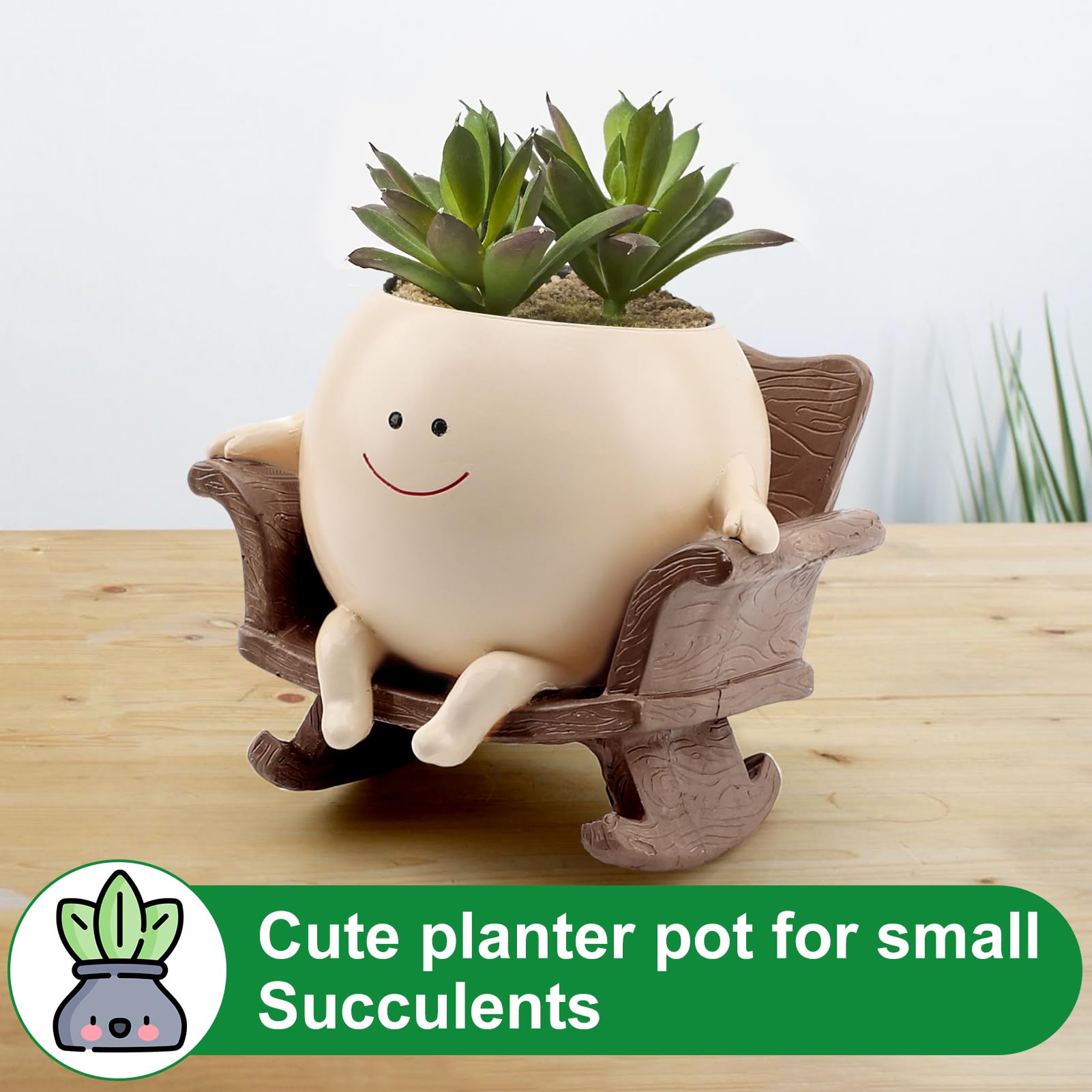 🔥ON SALE🔥Cute Resin Flower Pot🌱