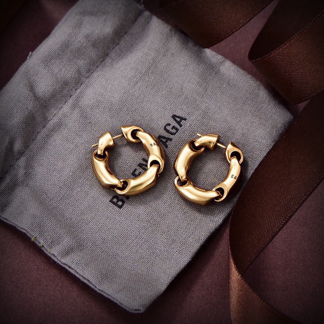 Balenciaga Hoop Earrings