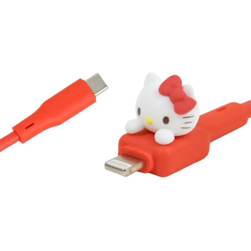 Sanrio Charging Cable Fast Charger Cord Adapter with IP/Type C