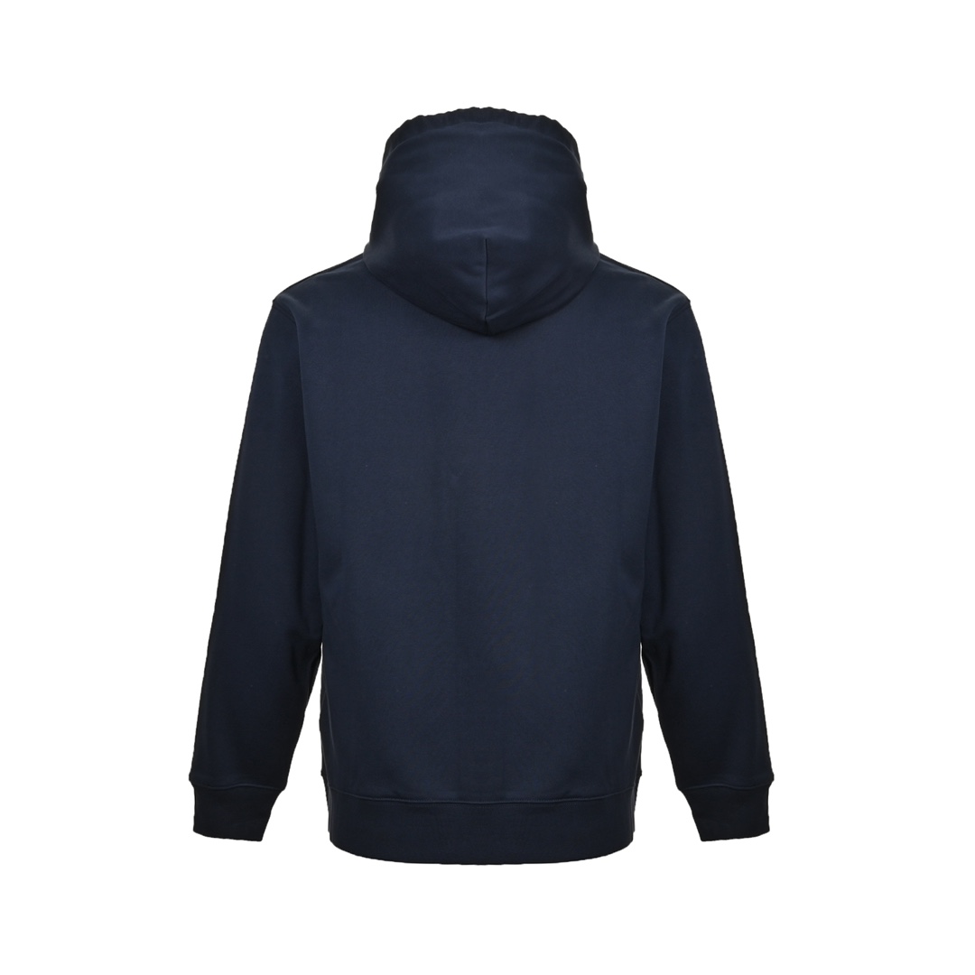 Gucci 24Fw belted lettering print hooded sweatshirt