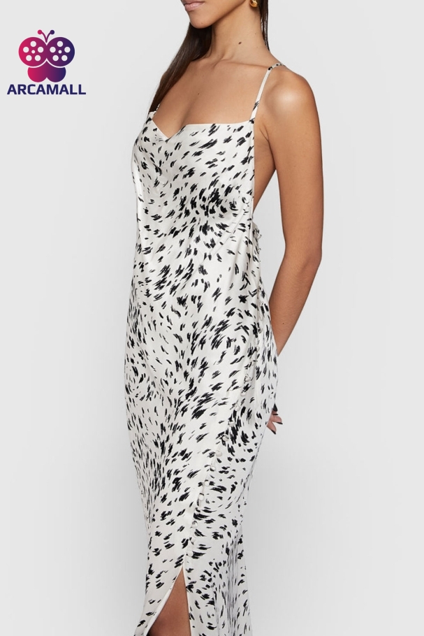 Printed Tube Top Dress