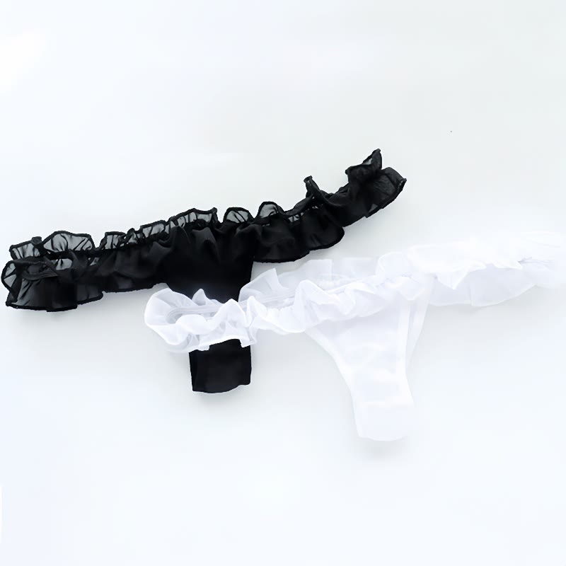 See-through Hollow Out Lace-up Nightdress