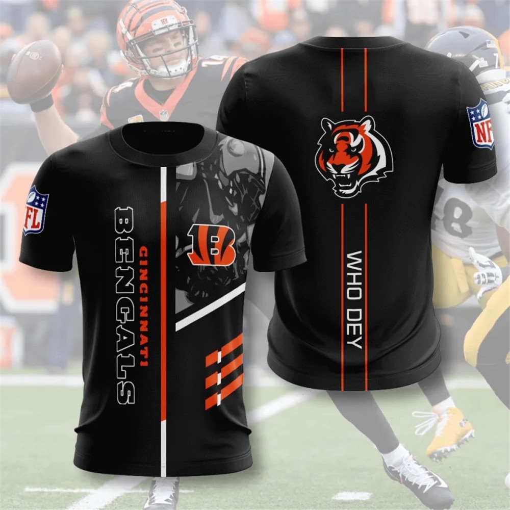 CINCINNATI BENGALS 3D HOODIE CB010